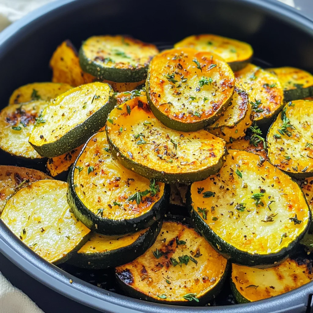 Air Fryer Squash