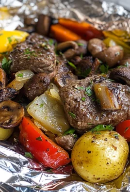 Beef and Veggie Foil Packet Recipe