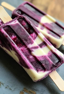 Blackberry Lime Cheesecake Popsicles
