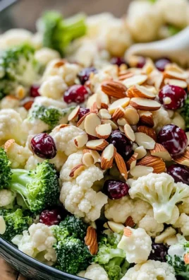 Broccoli Cauliflower Salad Recipe