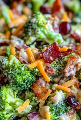 Broccoli Salad with Turkey Bacon Recipe