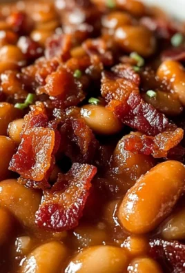 Brown Sugar and Turkey Bacon Baked Beans