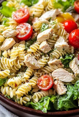 Chicken Caesar Pasta Salad