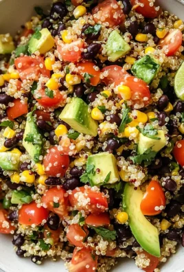 Chili-Lime Quinoa Black Bean Salad with Corn
