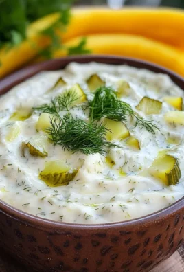 Creamy Dill Pickle Dip