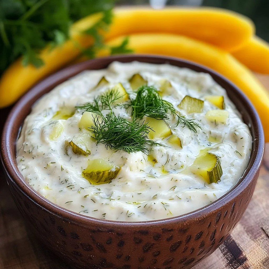 Creamy Dill Pickle Dip