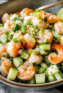 Cucumber Shrimp Salad