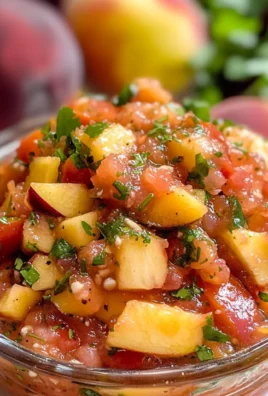 Easy Peach Salsa Recipe