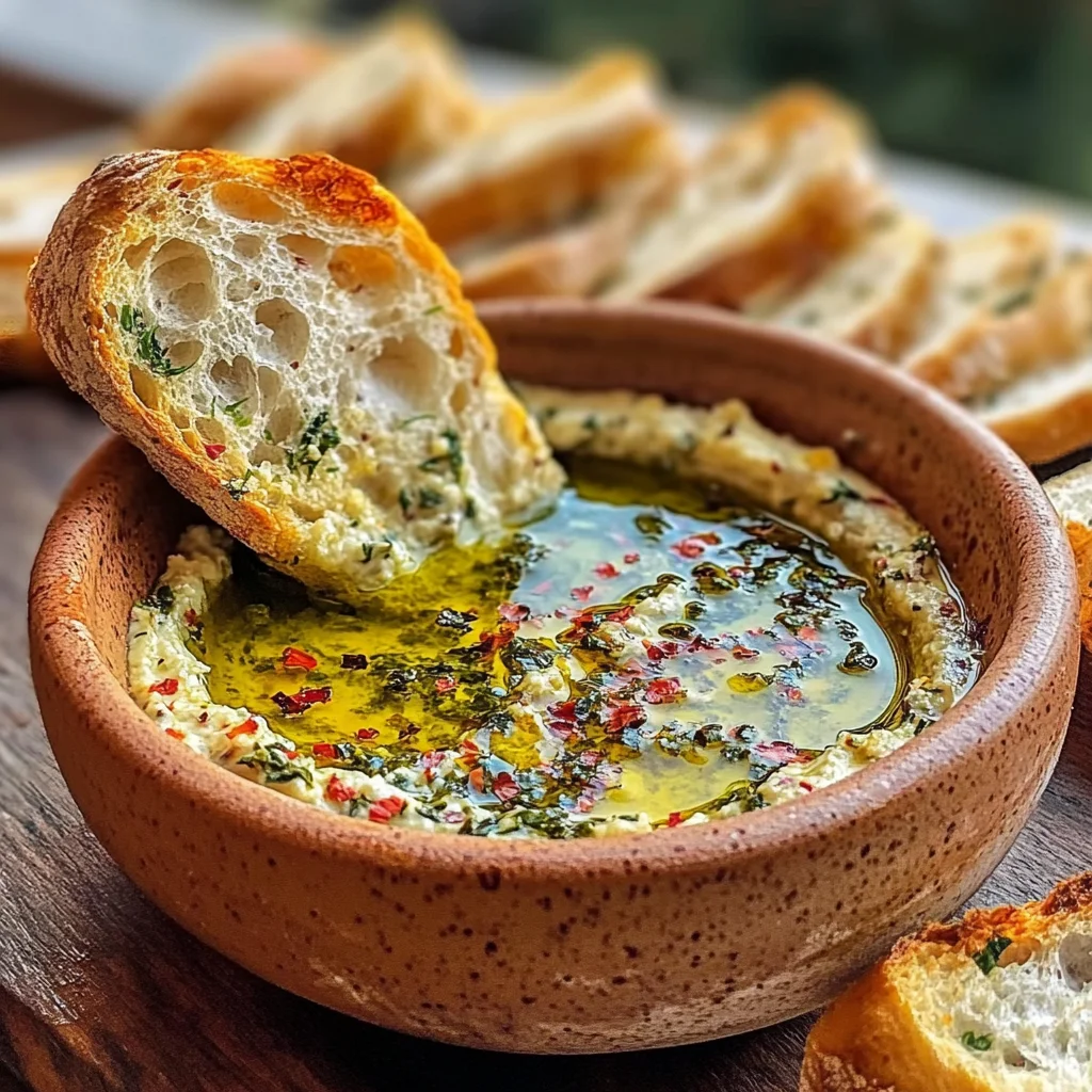 Irresistible Olive Oil Bread Dip