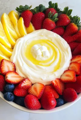 Lemon Cream Fruit Dip