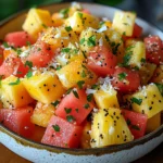 Melon and Pineapple Salad: A Fresh, Juicy BBQ Side Dish Favorite