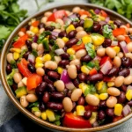 Mexican Bean Salad (Easy Recipe)