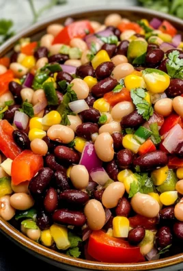 Mexican Bean Salad (Easy Recipe)