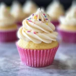 Moist Vanilla Cupcakes