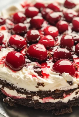 No Bake Black Forest Icebox Cake