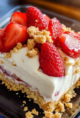 No Bake Strawberry Shortcake Dessert Recipe