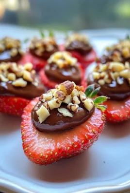 Nutella Deviled Strawberries