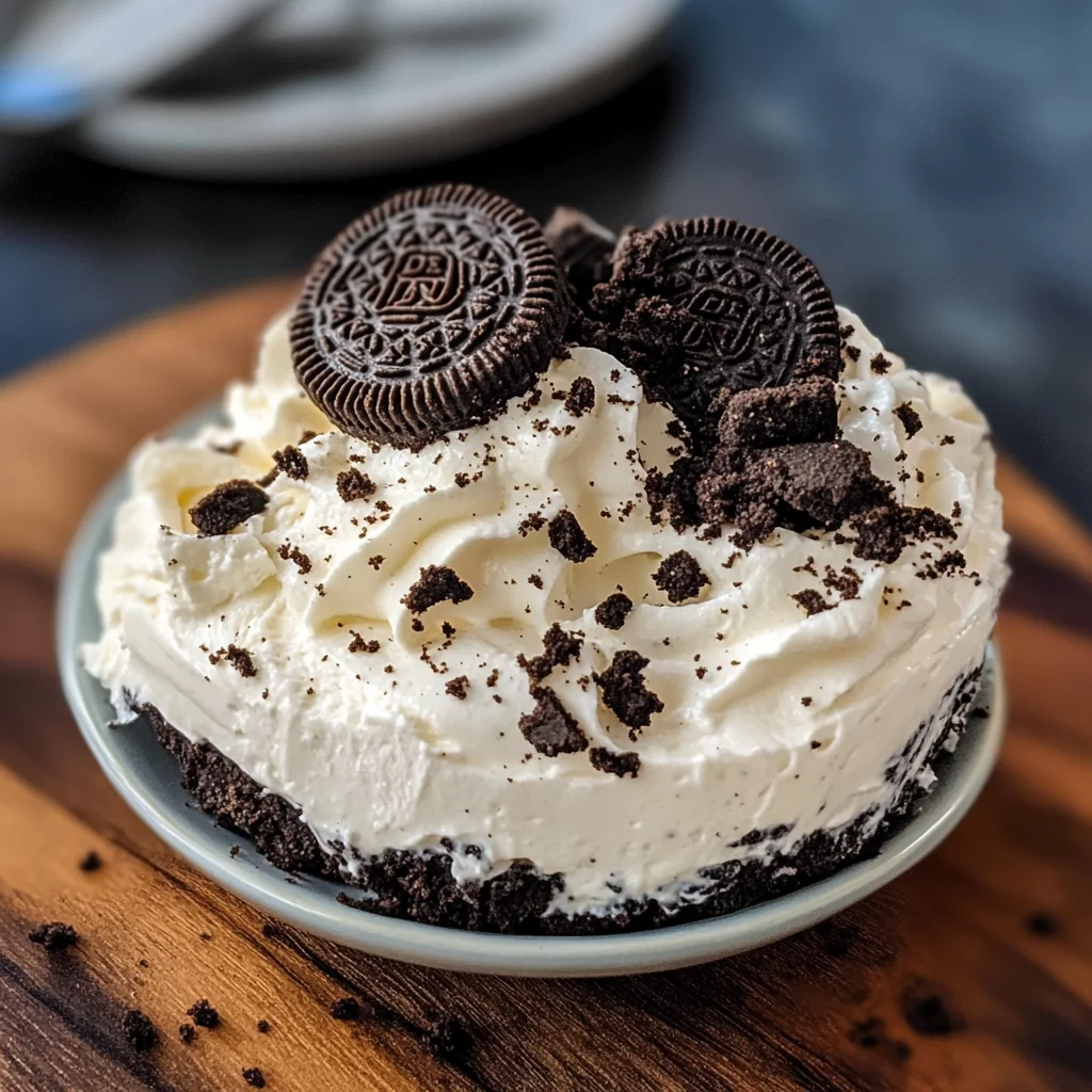 Protein Oreo Cheesecake Dessert