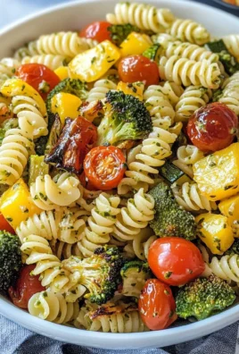 Roasted Vegetable Pasta Salad