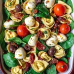 Spinach Tortellini Salad