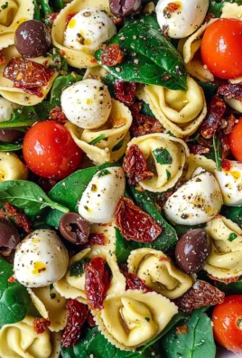 Spinach Tortellini Salad