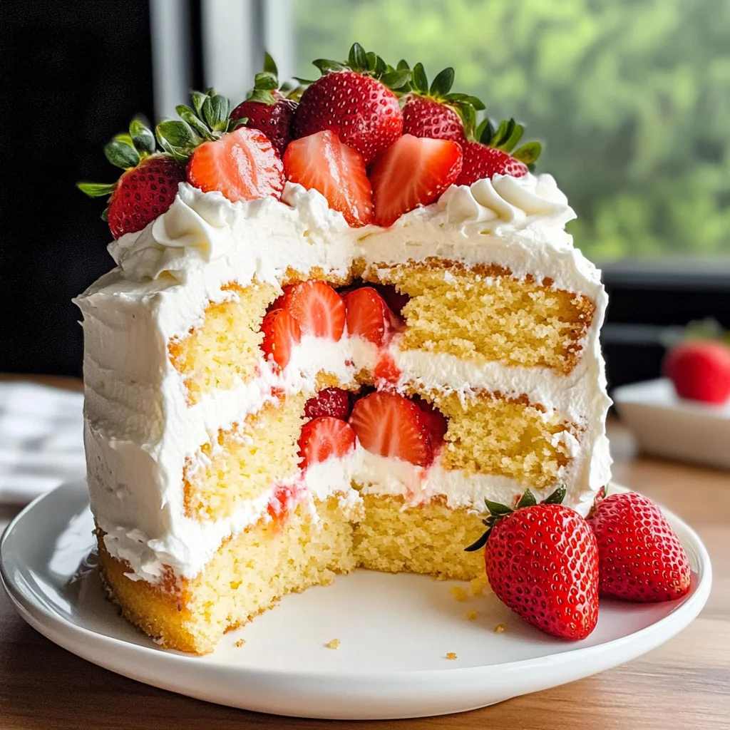 Strawberry Shortcake Cake Recipe