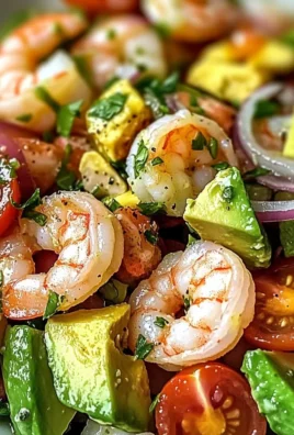 Zesty Lime Shrimp and Avocado Salad