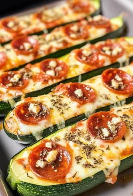 Zucchini Pizza Boats