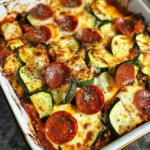 Zucchini Pizza Casserole