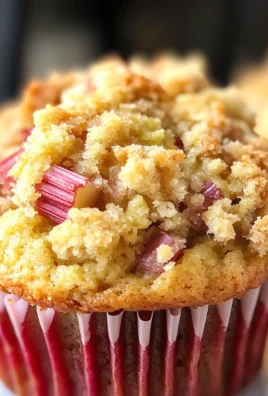 Best Ever Rhubarb Muffins