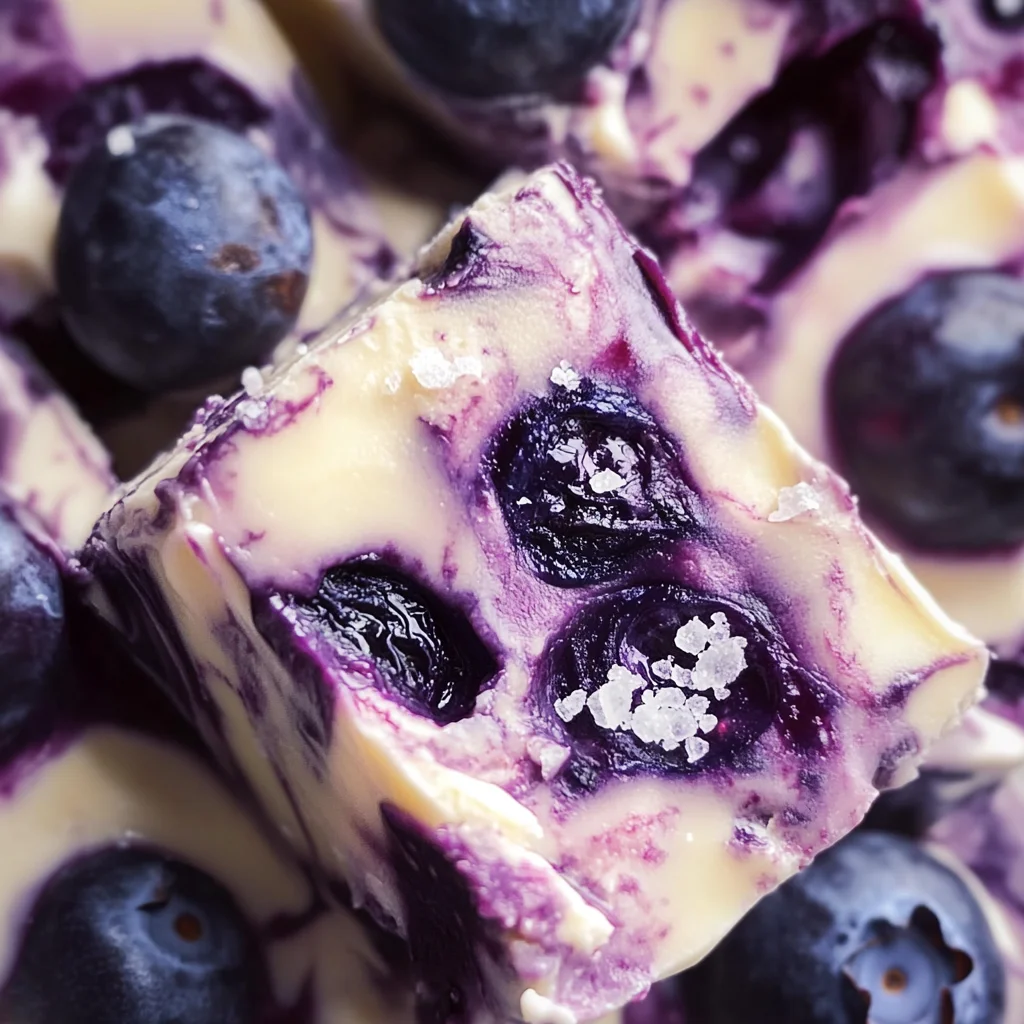 Blueberry Pie Fudge