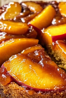 Bourbon Peach Upside-Down Cake