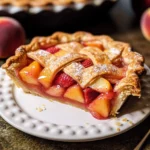 Brown Butter Strawberry Peach Pie