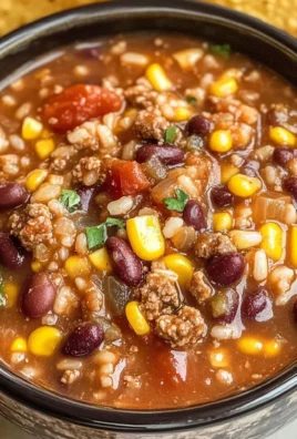 Crock Pot Taco Rice Soup Recipe