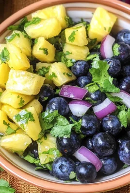 Easy Blueberry Salsa Recipe