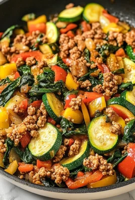 Easy Ground Turkey and Zucchini Skillet