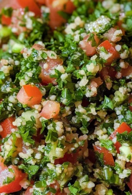 Easy Homemade Tabbouleh (tabouli)