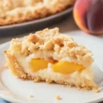 Easy Italian Peach Crumb Cake