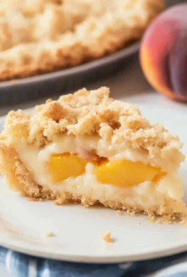 Easy Italian Peach Crumb Cake