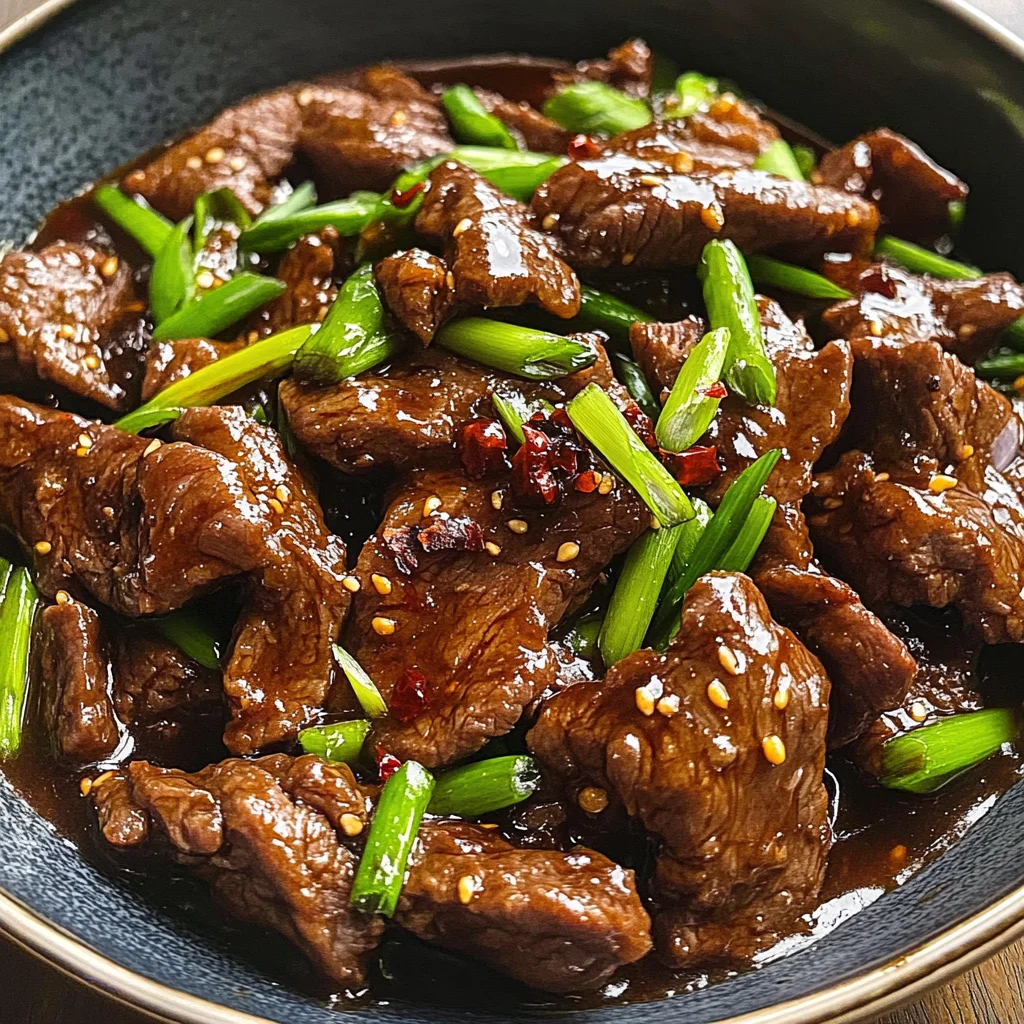 Easy Keto Mongolian Beef (PF Chang's Copycat)