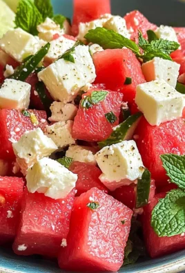 Greek Watermelon Salad