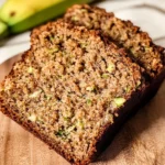 Healthy Zucchini Banana Bread