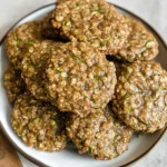 Healthy Zucchini Oatmeal Cookies