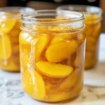 Homemade Canned Peach Pie Filling