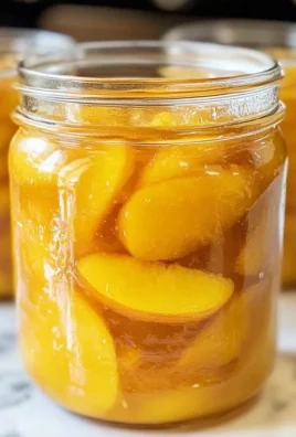 Homemade Canned Peach Pie Filling