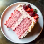 Homemade Strawberry Cake