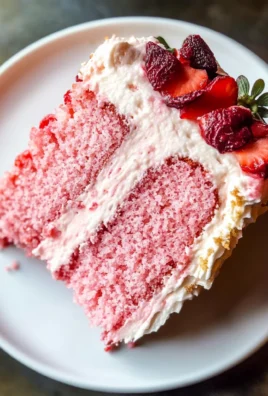 Homemade Strawberry Cake