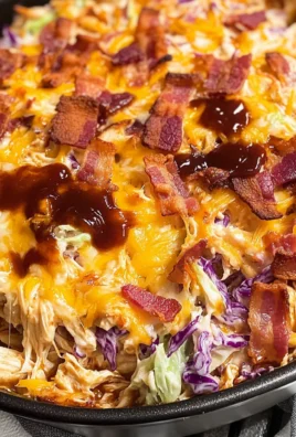 Keto BBQ Chicken Casserole