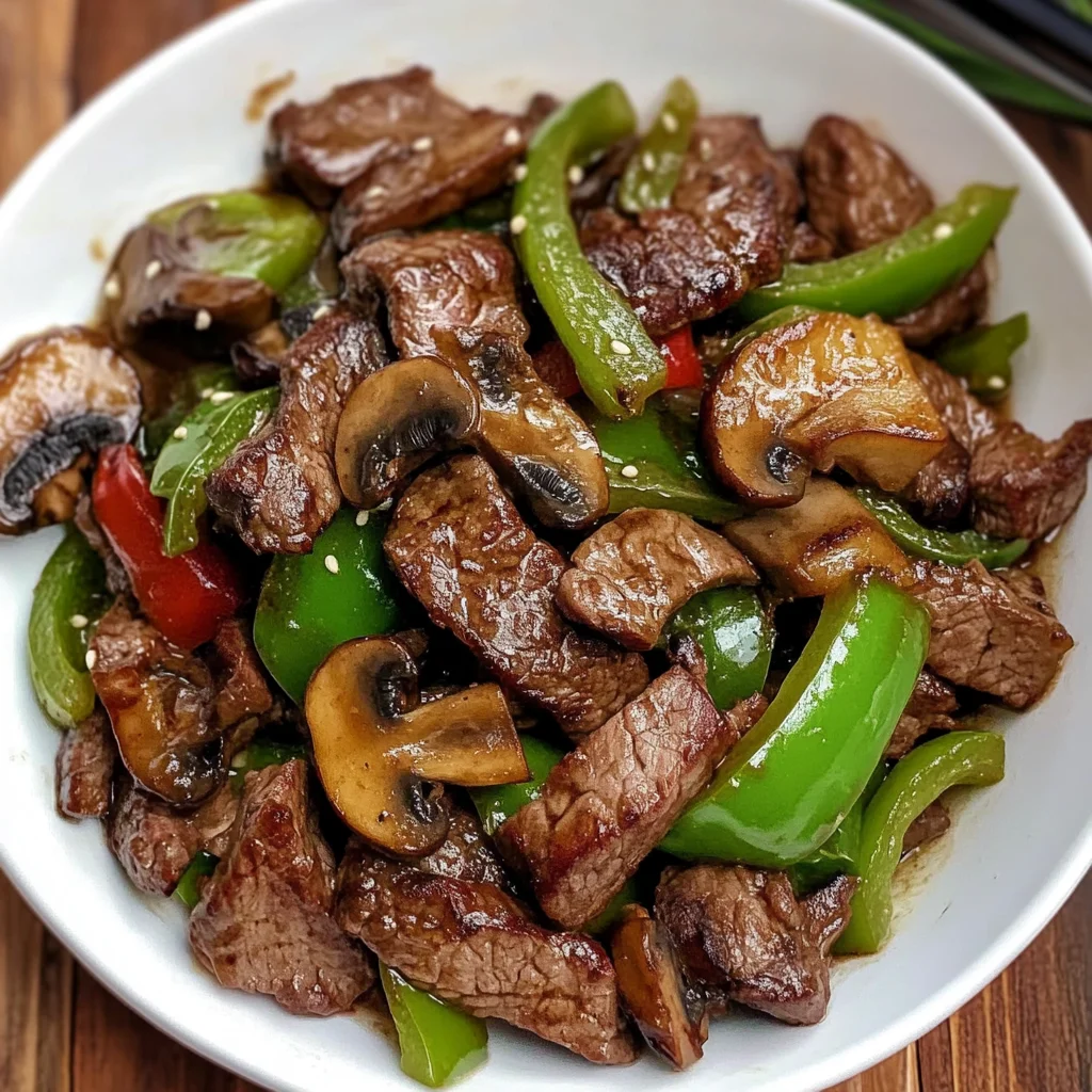 Keto Chinese Pepper Steak (Stir Fry)