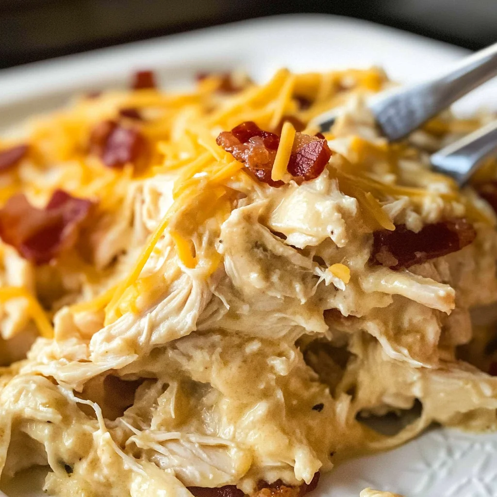 Keto Crack Chicken in the Crock Pot